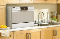 Danby 6 Place Setting Countertop Dishwasher - DDW631SDB | Lave-vaisselle de comptoir à capacité de 6 couverts – DDW631SDB | DDW631SD