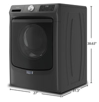 Maytag 5.5 Cu. Ft. Front-Load Washer with Extra Power - MHW6630MBK | Laveuse Maytag à chargement frontal de 5,5 pi3 avec fonction Extra Power - MHW6630MBK | MHW6630B