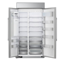LG STUDIO 25.6 Cu. Ft. Built-In Side-by-Side Refrigerator - SRSXB2622S | Réfrigérateur encastré LG STUDIO de 25,6 pi3 à compartiments juxtaposés - SRSXB2622S | SRSXB26S