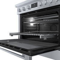 Bosch 800 Series 3.4 Cu. Ft. Industrial-Style Freestanding Gas Range - HGS8655UC | Cuisinière à gaz amovible Bosch de série 800 de 3,4 pi3 de style industriel - HGS8655UC | HGS8655U
