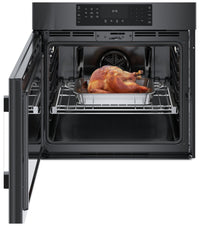 Bosch 4.6 Cu. Ft. 800 Series Smart Single Wall Oven with SideOpening Door - HBL8444LUC | Four mural simple intelligent Bosch série 800 de 4,6 pi3 à porte à ouverture latérale - HBL8444LUC | HBL844LU