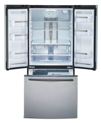 GE Profile 24.8 Cu. Ft. Fingerprint-Resistant French-Door Refrigerator - PNE25NYRKFS | Réfrigérateur GE Profile 24,8 pi³ à portes françaises, résistant aux traces de doigts - PNE25NYRKFS | PNE25NYS