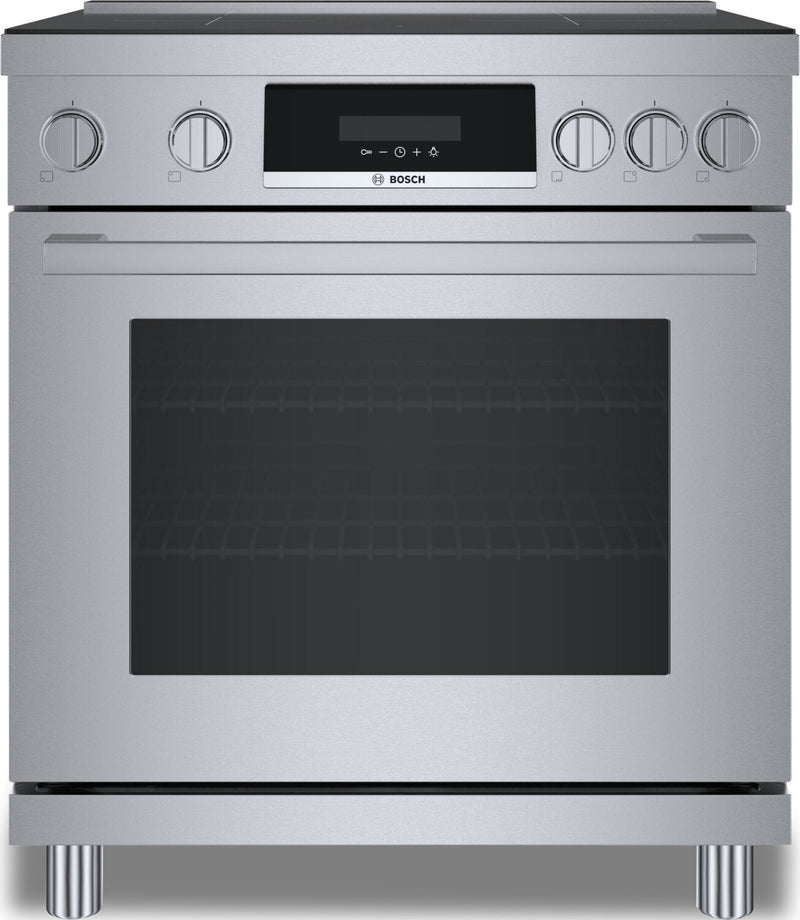 Bosch 800 Series 3.9 Cu. Ft. Electric Induction Range - HIS8055C | Cuisinière électrique à induction Bosch de série 800 de 3,9 pi3 - HIS8055C | HIS8055C