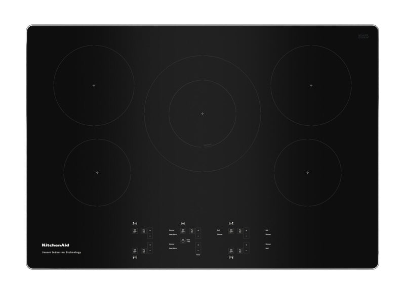 KitchenAid 30" Sensor Induction Cooktop - KCIG550JSS | Surface de cuisson à induction par capteur KitchenAid de 30 po - KCIG550JSS | KCIG550S