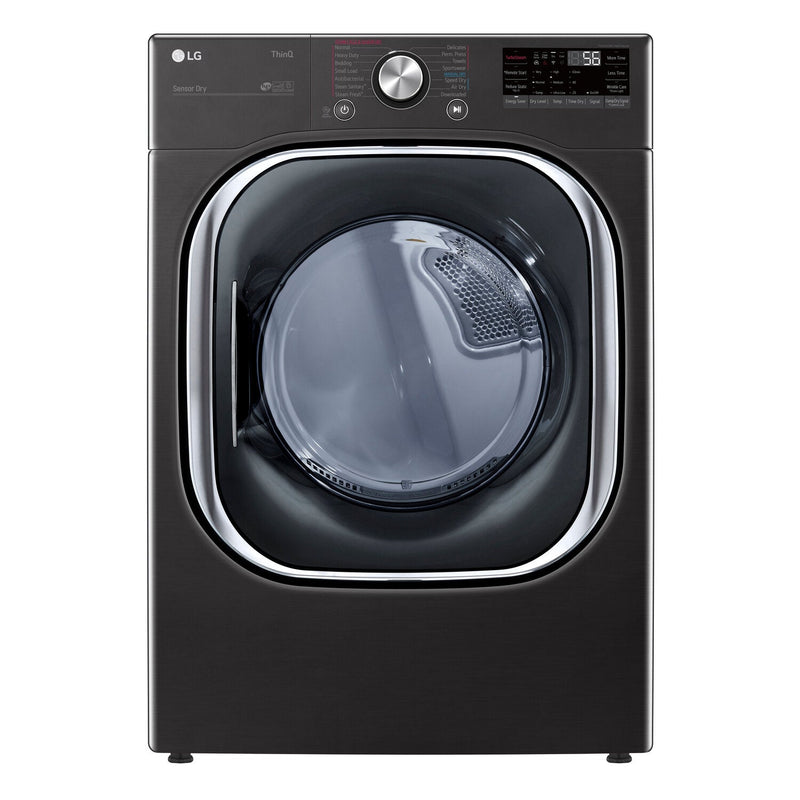 LG 7.4 Cu. Ft. ThinQ® AI-Enabled Front-Load Electric Dryer - DLEX4500B | Sécheuse électrique LG de 7,4 pi3 à chargement frontal avec technologie IA ThinQMD - DLEX4500B | DLEX4500