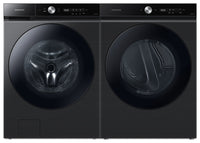 Samsung Bespoke 6.1 Cu. Ft. Front-Load Washer and 7.6 Cu. Ft. Electric Dryer | Laveuse à chargement frontal de 6,1 pi³ et sécheuse électrique de 7,6 pi³ Bespoke de Samsung | SAFL870V