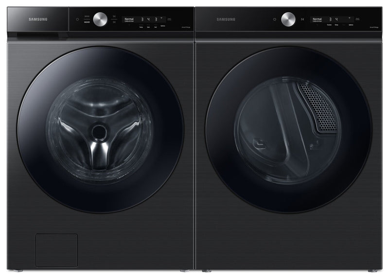 Samsung Bespoke 6.1 Cu. Ft. Front-Load Washer and 7.6 Cu. Ft. Electric Dryer | Laveuse à chargement frontal de 6,1 pi³ et sécheuse électrique de 7,6 pi³ Bespoke de Samsung | SAFL870V
