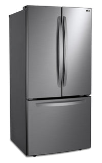 LG 25.1 Cu. Ft. French-Door Refrigerator - LRFNS2503V | Réfrigérateur LG de 25,1 pi³ à portes françaises - LRFNS2503V | LRFNS25V