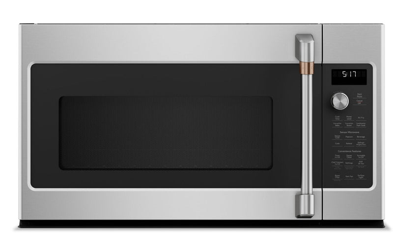 Café 1.7 Cu. Ft. Over-the-Range Convection Microwave Oven - CVM517P2RS1 | Four à micro-ondes à hotte intégrée Café de 1,7 pi3 à convection - CVM517P2RS1 | CVM517RS