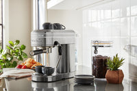 KitchenAid Metal Semi-Automatic Espresso Machine - KES6503SX | Machine à espresso semi-automatique KitchenAid en métal - KES6503SX | KES6503S