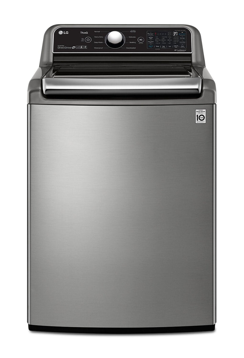 LG 5.6 Cu. Ft. Top-Load Washer - WT7305CV  | Laveuse LG à chargement par le haut de 5,6 pi3 - WT7305CV  | WT7305CV