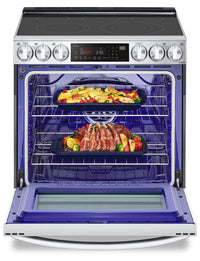 LG 6.3 Cu. Ft. Front-Control Electric Range with Air Fry - LSEL6335F | Cuisinière électrique LG de 6,3 pi3 avec commandes à l’avant et AirFry - LSEL6335F | LSEL635F