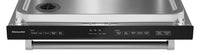 KitchenAid 39 dB Top-Control Dishwasher with Third Level - KDTE204KBL - Dishwasher in Black 