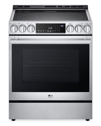 LG STUDIO 6.3 Cu. Ft. InstaView® Electric Slide-In Range - LSES6338F | Cuisinière électrique encastrée LG STUDIO de 6,3 pi³ avec hublot InstaViewMD - LSES6338F | LSES633F