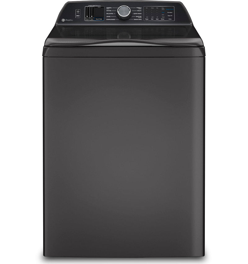 GE Profile 6.2 Cu. Ft. Top-Load Washer with Smarter Wash Technology - PTW700BPTDG  | Laveuse GE Profile à chargement par le haut de 6,2 pi3 avec technologie de lavage plus intelligent  - PTW700BPTDG  | PTW700DG