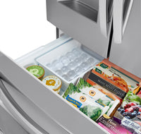 LG 28 Cu. Ft. Smart Double-Freezer Refrigerator with Craft Ice Maker - LRMXS2806S | Réfrigérateur intelligent LG de 28 pi³ à deux congélateurs et machine à glaçons - LRMXS2806S | LRMXS28S