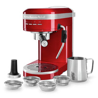 KitchenAid Metal Semi-Automatic Espresso Machine - KES6503ER | Machine à espresso semi-automatique KitchenAid en métal - KES6503ER | KES6503R