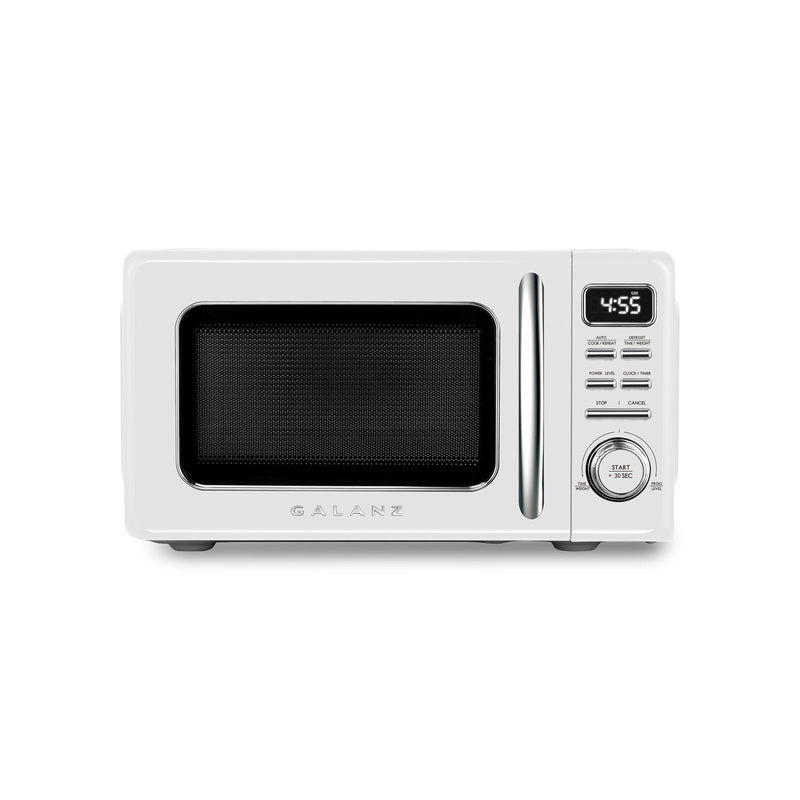 Galanz 0.7 Cu. Ft. Retro Countertop Microwave - GLCMKZ07WER07 | Four à micro-ondes de comptoir Galanz rétro de 0,7 pi3 - GLCMKZ07WER07 | GLCMKZ0W