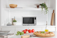 Panasonic 1.2 Cu. Ft. 4-in-1 Combination Oven with Air Fry - NNCD87KS - Countertop Microwave in Stainless Steel