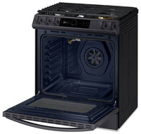 Samsung Bespoke 6 Cu. Ft. Gas Range with Air Fry - NX60T8711SG/AA | Cuisinière à gaz Bespoke Samsung de 6 pi3 avec friture à air chaud - NX60T8711SG/AA | NX60T87G