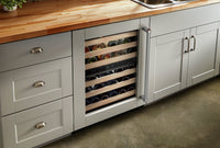 KitchenAid 5 Cu. Ft. 46-Bottle Panel-Ready Wine Cellar - KUWL214KPA | Cellier KitchenAid de 5 pi3 à panneau personnalisable pour 46 bouteilles - KUWL214KPA | KUWL214P