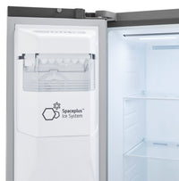 LG 27 Cu. Ft. Side-by-Side Refrigerator - LRSXS2706V | Réfrigérateur LG de 27 pi3 à compartiments juxtaposés - LRSXS2706V | LRSXS27V