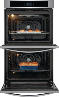 Frigidaire 10.6 Cu. Ft. Double Electric Wall Oven - FCWD3027AS | Four mural électrique double Frigidaire de 10,6 pi3 - FCWD3027AS | FCWD30DS