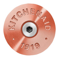 KitchenAid Commercial-Style Range Handle Medallion Kit - W11368841CF | Trousse de médaillon KitchenAid pour poignée de cuisinière de style commercial - W11368841CF | W11368CF