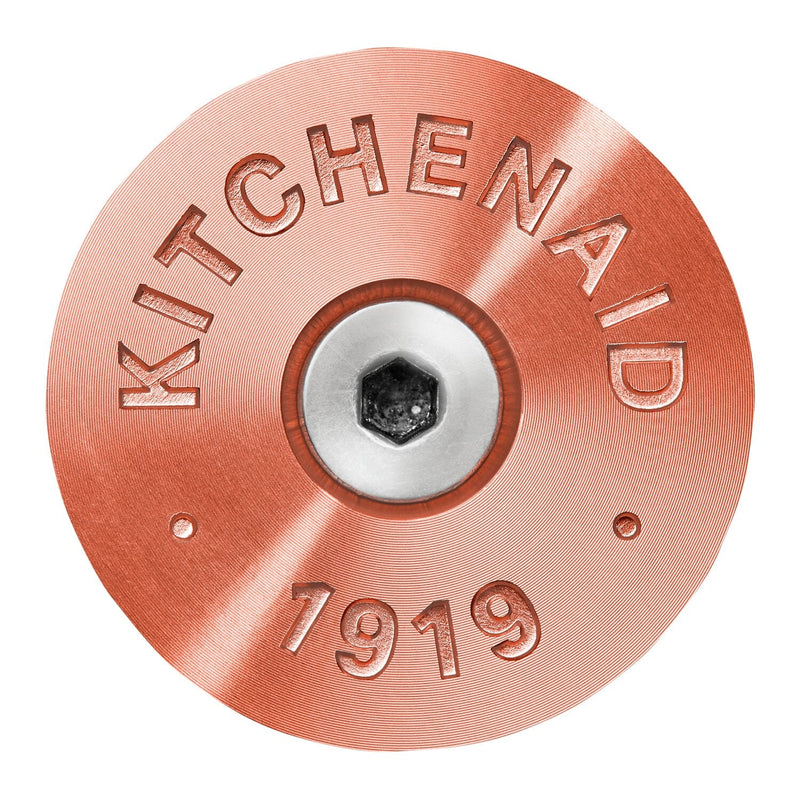 KitchenAid Commercial-Style Range Handle Medallion Kit - W11368841CF | Trousse de médaillon KitchenAid pour poignée de cuisinière de style commercial - W11368841CF | W11368CF