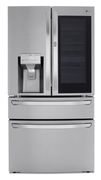 LG 30 Cu. Ft. French-Door Refrigerator with InstaView™ Door-in-Door® - LRMVS3006S | Réfrigérateur LG 30 pi³ portes françaises et système InstaViewMC porte dans la porteMD – LRMVS3006S | LRMVS30S