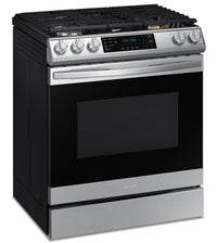 Samsung 6.0 Cu. Ft. Gas Range with True Convection and Air Fry – NX60T8511SS/AC - Gas Range in Stainless Steel