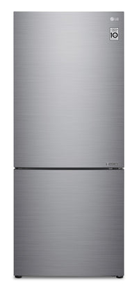 LG 15 Cu. Ft. Counter-Depth Bottom-Freezer Refrigerator - LBNC15251V | Réfrigérateur LG de 15 pi3 de profondeur comptoir à congélateur inférieur - LBNC15251V | LBNC155V