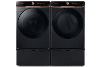 Samsung 5.3 Cu. Ft. Front-Load Washer and 7.5 Cu. Ft. Electric Dryer with Super Speed | Laveuse à chargement frontal 5,3 pi³ et sécheuse électrique 7,5 pi³ de Samsung, fonction Super Speed | SAFL650V