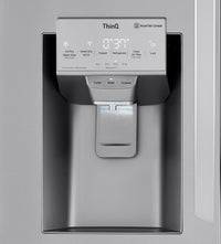 LG 30 Cu. Ft. French-Door Refrigerator with InstaView™ Door-in-Door® - LRMVS3006S - Refrigerator in PrintProof™ Stainless Steel