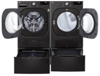 LG 5.8 Cu. Ft. Smart Front-Load Washer and 7.4 Cu. Ft. Electric Dryer | Laveuse intelligente à chargement frontal de 5,8 pi³ et sécheuse électrique de 7,4 pi³ de LG | LGFL4500