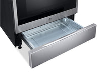 LG STUDIO 6.3 Cu. Ft. InstaView® Electric Slide-In Range - LSES6338F | Cuisinière électrique encastrée LG STUDIO de 6,3 pi³ avec hublot InstaViewMD - LSES6338F | LSES633F