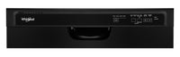 Whirlpool Front-Control Dishwasher with Boost Cycle - WDF340PAMB | Lave-vaisselle Whirlpool avec commandes à l'avant et cycle d’augmentation - WDF340PAMB | WDF340MB