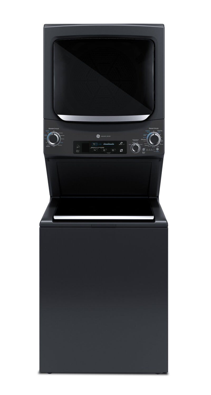 GE Unitized Spacemaker Washer and Electric Dryer Combination - GUD57EEMTDG | Laveuse/sécheuse électriques SpaceMakerMC de GE - GUD57EEMTDG | GUD57EDG
