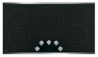 GE 36" Built-In Electric Cooktop - JP3036SLSS | Surface de cuisson électrique encastrée GE de 36 po – JP3036SLSS | JP3036LS