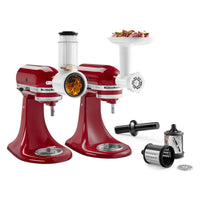 KitchenAid Food Grinder and Slicer/Shredder Attachment - KSM2VSGA | Accessoires broyeur d'aliments et bloc râpeur et éminceur pour aliments KitchenAid - KSM2VSGA  | KSM2VSGA