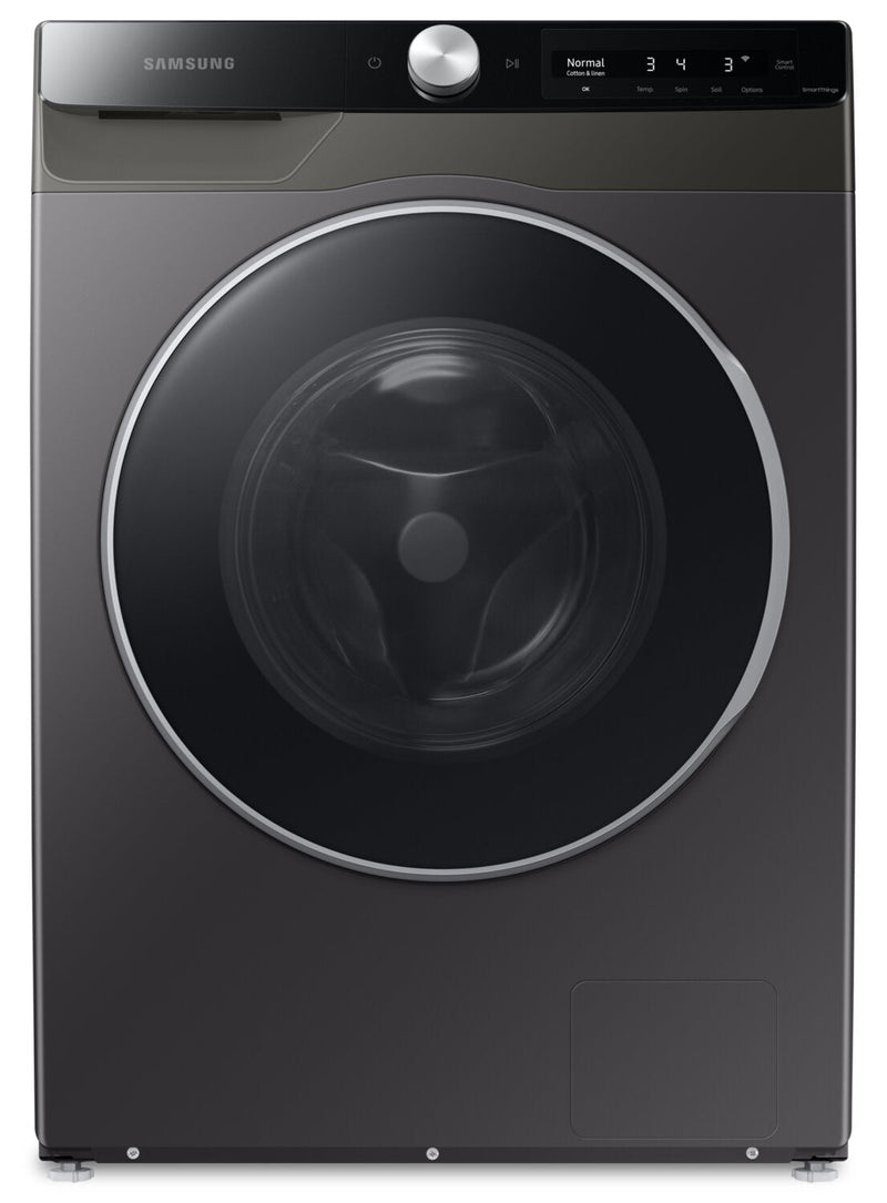 Samsung 2.5 Cu. Ft. Front-Load Washer with Smart Dial - WW25B6900AX/AC | Laveuse Samsung à chargement frontal de 2,5 pi3 avec cadran intelligent - WW25B6900AX/AC | WW25B69G