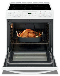 Frigidaire 5.0 Cu. Ft. Front-Control Freestanding Electric Range – CFEH3054UW - Electric Range in White