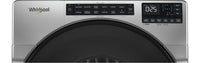 Whirlpool 5.8 Cu. Ft. Front-Load Washer and 7.4 Cu. Ft. Electric Dryer - Chrome Shadow | Laveuse à chargement frontal de 5,8 pi³ et sécheuse électrique de 7,4 pi³ de Whirlpool - grises | WHFL665C