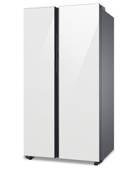 Samsung Bespoke 22.6 Cu. Ft. Counter-Depth Side-by-Side Refrigerator - RS23CB760012AA  | Réfrigérateur Bespoke de Samsung de 22,6 pi³ de profondeur comptoir à compartiments juxtaposés - RS23CB760012AA  | RS23CBWG