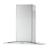 Whirlpool 30" Glass Wall Mount Range Hood - WVW51UC0LS | Hotte de cuisinière murale Whirlpool de 30 po en verre - WVW51UC0LS | WVW51UCS