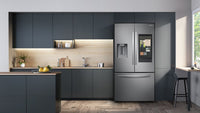 Samsung 27 Cu. Ft. French-Door Refrigerator with Family Hub™ - RF27T5501SR - Refrigerator in Fingerprint-Resistant Stainless Steel 