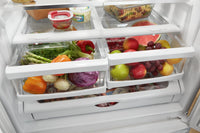 Whirlpool 22 Cu. Ft. French-Door Refrigerator - WRFF5333PZ  | Réfrigérateur Whirlpool de 22 pi³ à portes françaises - WRFF5333PZ  | WRFF533Z