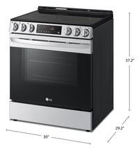 LG 6.3 Cu. Ft. Smart Electric Range with Air Fry - LSEL6333F | Cuisinière électrique intelligente LG de 6,3 pi3 avec friture à air Air Fry - LSEL6333F | LSEL633F