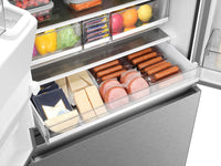 Hisense 22.5 Cu. Ft. Counter-Depth French-Door Refrigerator - RF225A3CSE | Réfrigérateur Hisense de 22,5 pi³ à portes françaises de profondeur comptoir - RF225A3CSE | RF22A3CS