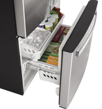 GE 18.6 Cu. Ft. Counter-Depth French-Door Refrigerator - GWE19JYLFS | Réfrigérateur GE de 18,6 pi³ à portes françaises de profondeur comptoir - GWE19JYLFS | GWE19JYL